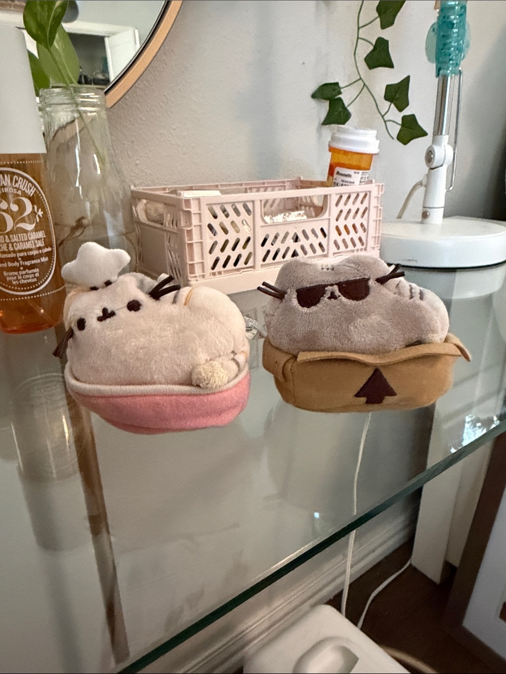 2 GUND PUSHEEN places cats sit minisyp